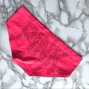 Victoria’s Secret PINK Bright Pink Hipster Underwear Small NWT